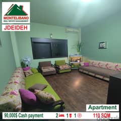 Apartment for sale in JDEIDEH!!!