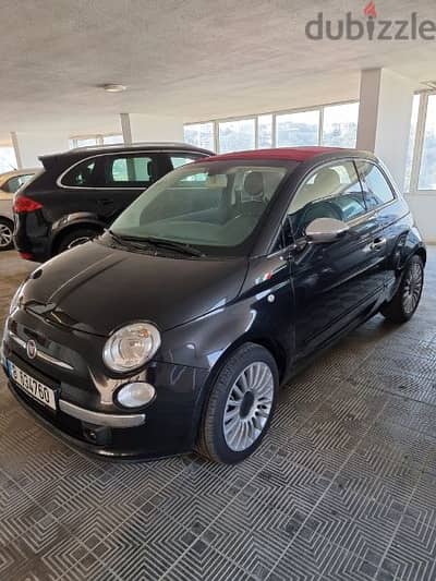 Fiat 500  convertible 2014