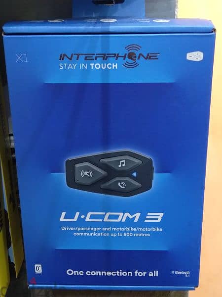interphone bluetooth cellular line U-com 3 - All Vehicles