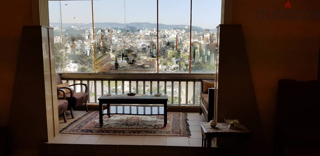 200 SQM Furnished Apartment in Sarba, Keserwan with Mountain View 6
