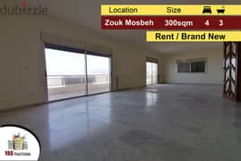 Zouk Mosbeh 300m2 | Rent | Panoramic View | Brand New | IV 0