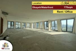 Dbayeh/Waterfront 170m2 | Rent | Office | High-End | Prime Location|MJ