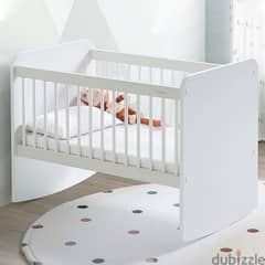 Rocking Wooden Baby Bed