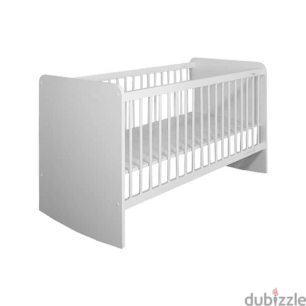 Rocking Wooden Baby Bed 2