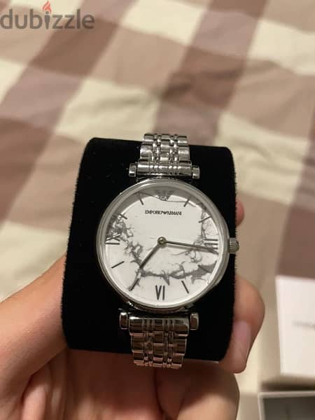 Armani discount marble watch