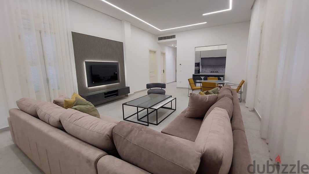 L13568-2 -Bedroom Apartment for Rent in Ain Al Mraiseh, Ras Beirut 2