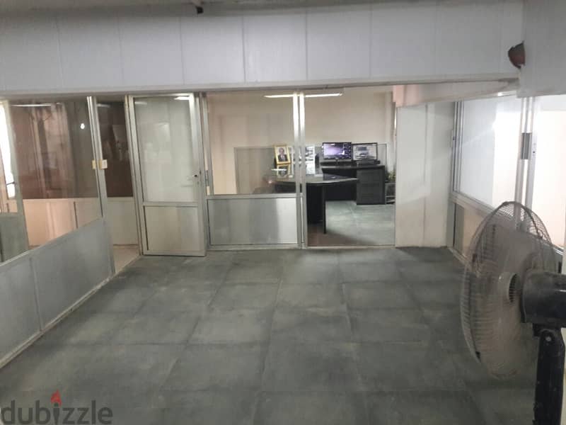 800 Sqm( 700 sqm + 100 Sqm office) | Depot For Sale In Furn el Chebbak 2