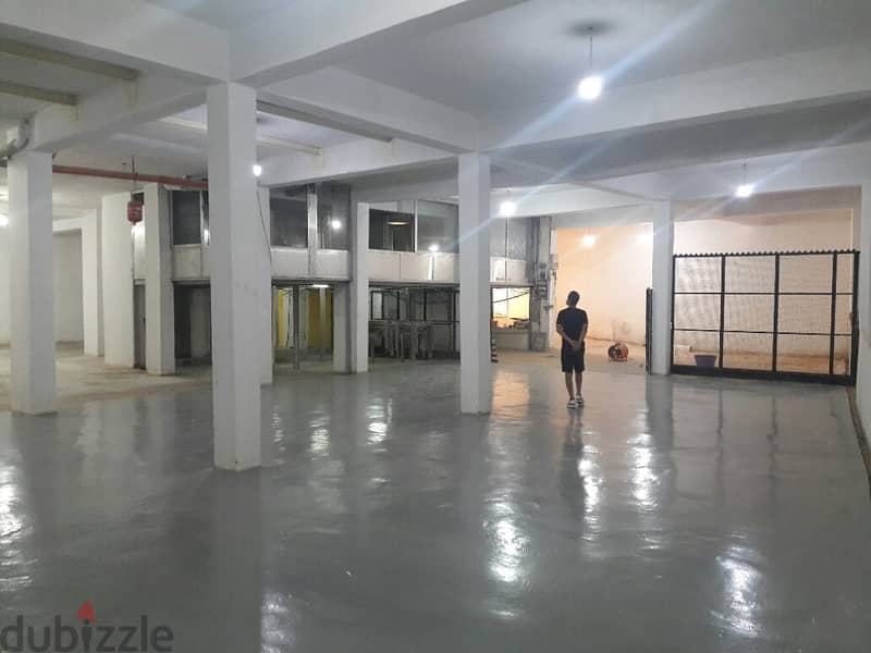 800 Sqm( 700 sqm + 100 Sqm office) | Depot For Sale In Furn el Chebbak 1