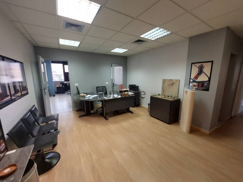 Furnished Office For Rent In Antelias مكتب مفروش للايجار في انطلياس 1