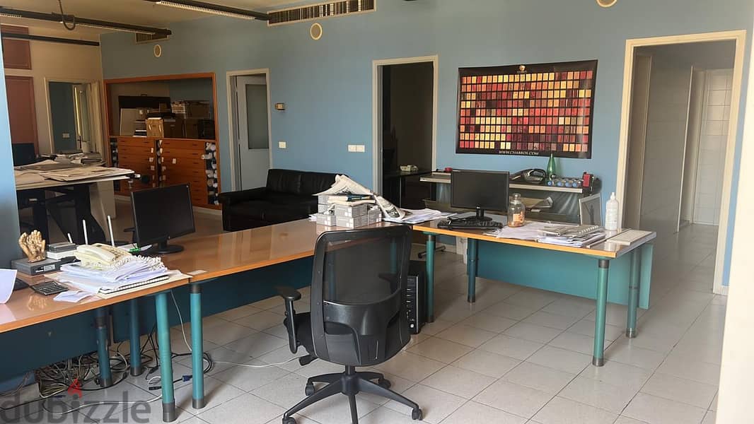 Furnished Office For Rent In Antelias مكتب مفروش للايجار في انطلياس 2