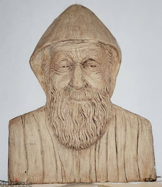 Relief for saint charbel resin fiber 65 x 45 cm . 0