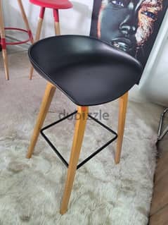 Bar Chair wood + iron