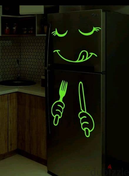 very cute luminous wall and home stickers 3