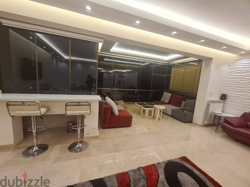 Brand new apa in ghazir New bldg Fully furnished for rent delux 12