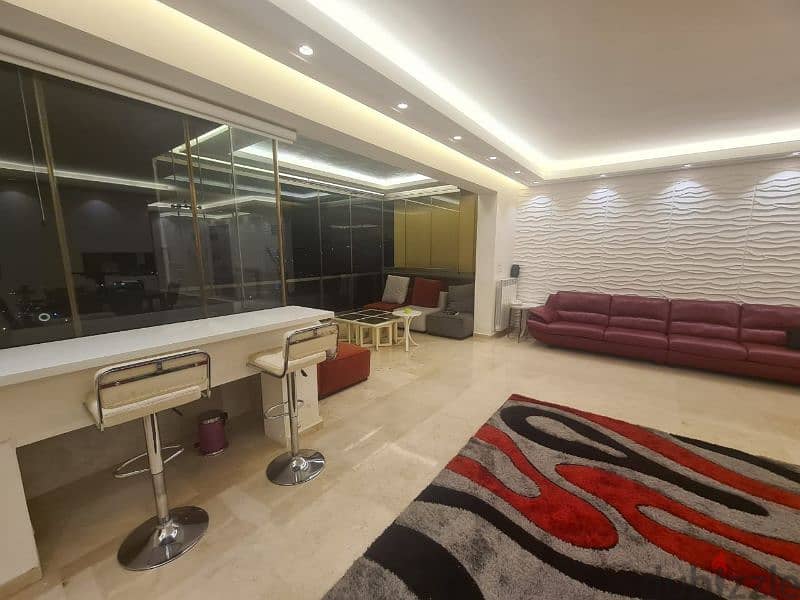 Brand new apa in ghazir New bldg Fully furnished for rent delux 13