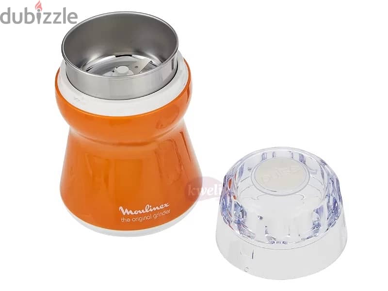 Moulinex AR110010 Grinder - 180W, 50G, Orange 2