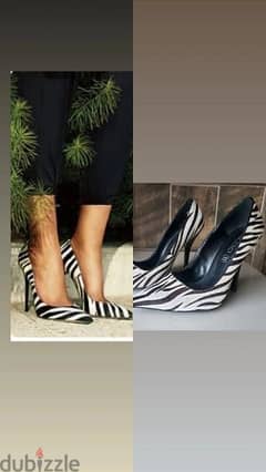 aldo shoes size 39 calf hair worn once