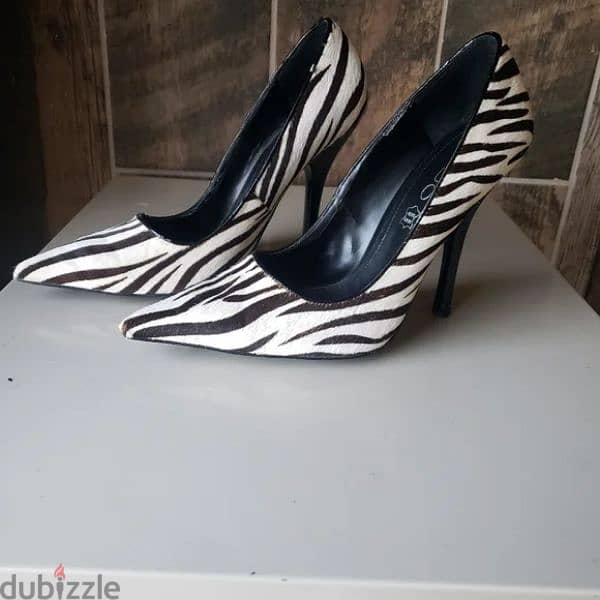 aldo shoes size 39 calf hair worn once 4