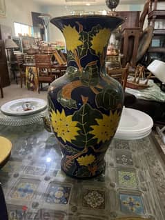 vase handmade painted