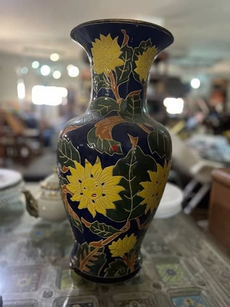 vase handmade painted 2