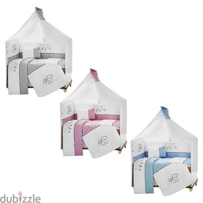 Aras Bebe Baby Bedding Full Set For Baby Bed