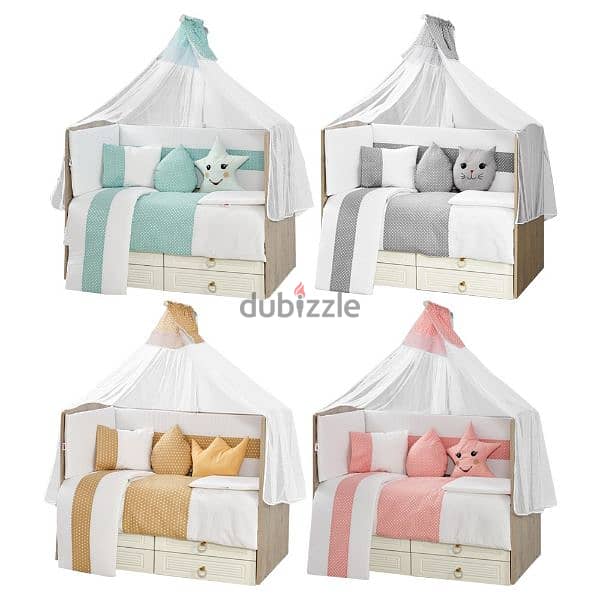 Aras Bebe Baby Bedding Full Set For Baby Bed 0