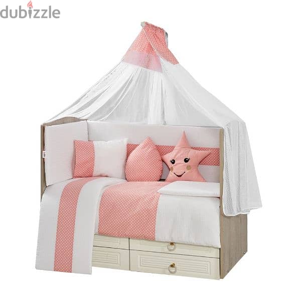 Aras Bebe Baby Bedding Full Set For Baby Bed 2