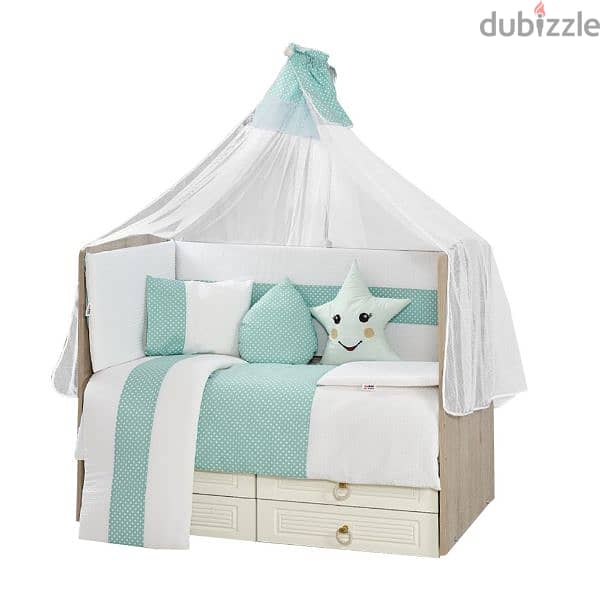 Aras Bebe Baby Bedding Full Set For Baby Bed 3