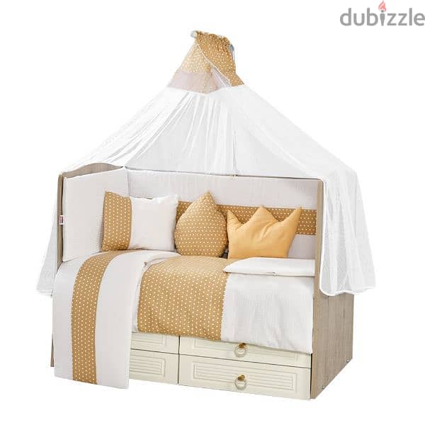 Aras Bebe Baby Bedding Full Set For Baby Bed 4
