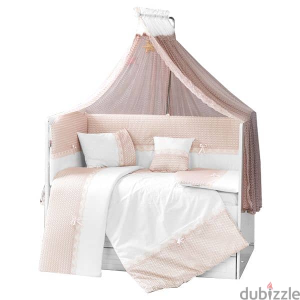 Aras Bebe Baby Bedding Full Set For Baby Bed 1