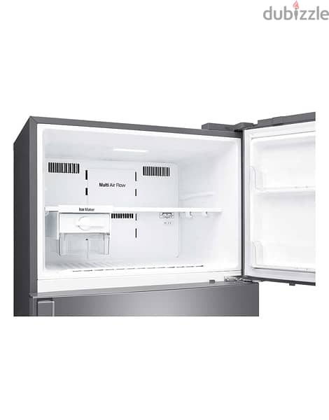 LG Refrigerator, silver, 24 ft, ThinQ (WiFi) 3