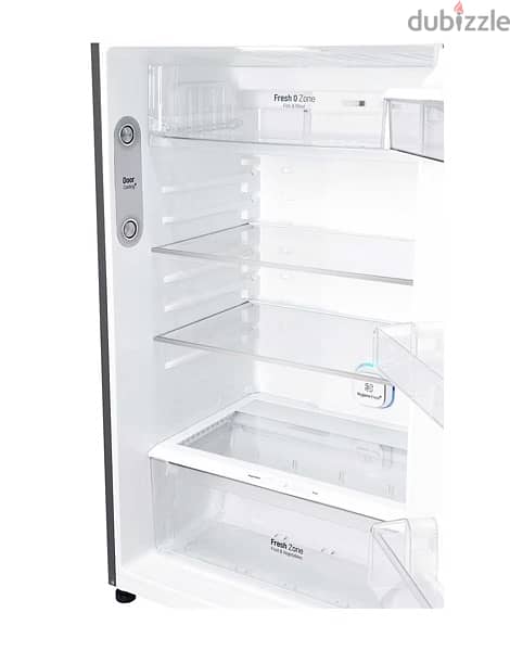 LG Refrigerator, silver, 24 ft, ThinQ (WiFi) 5