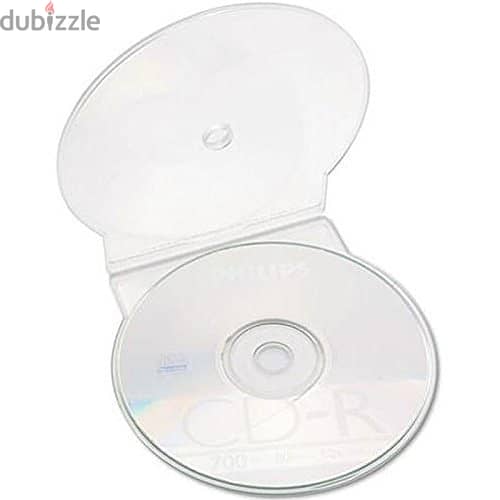 Blank CD/DVD Jewel Case Square 5.2mm Silm Black/Color Tray علبة سيدي 5