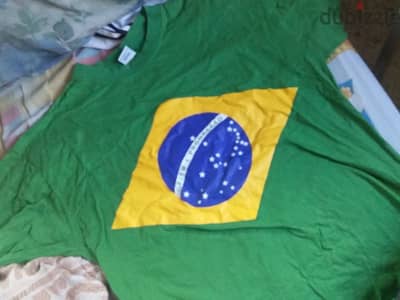 brazil t-shirt flag