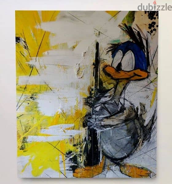 Donald duck with gun 0