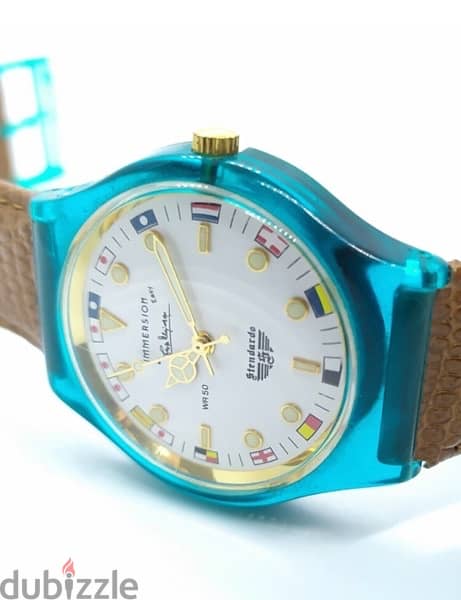 New Immersion Stendardo Watch Green excellant 1