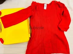Carters red dress size 2 years in excellent condition