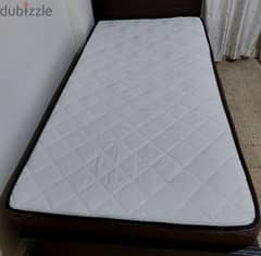 single mattress with bed