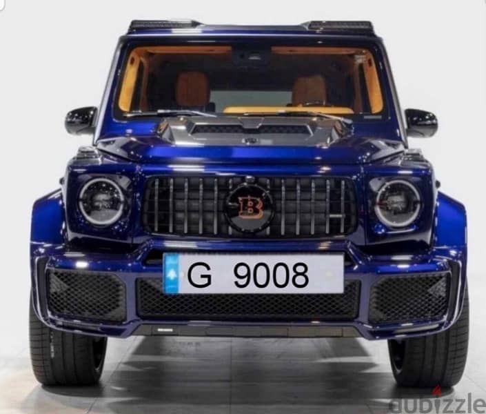 special carplate G 9008 0