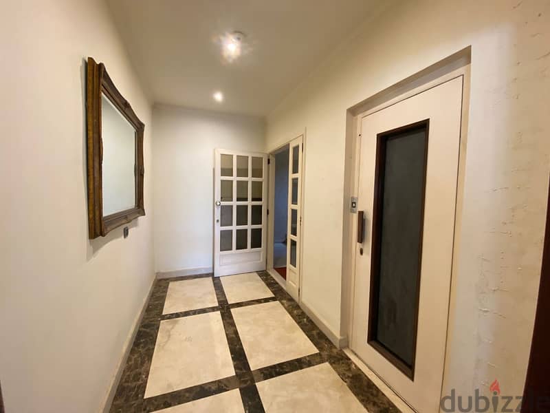 350 Sqm|Furnished apartment in Broummana / Mounir Street | Sea view 12