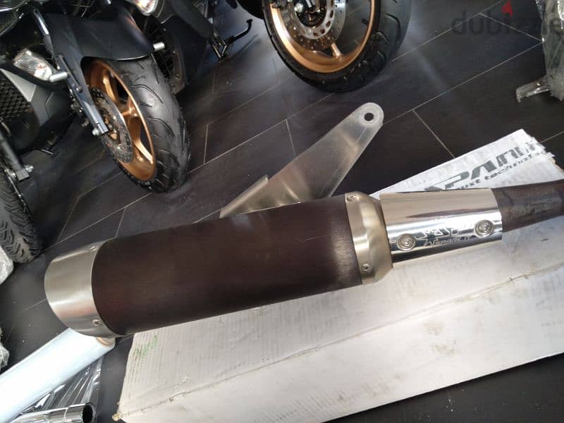 vespa gts / gtv Spark exhaust technology carbon and stainless 5