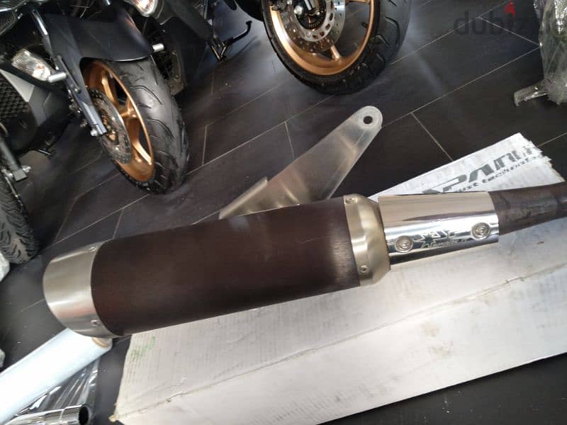 vespa gts / gtv Spark exhaust technology carbon and stainless 6