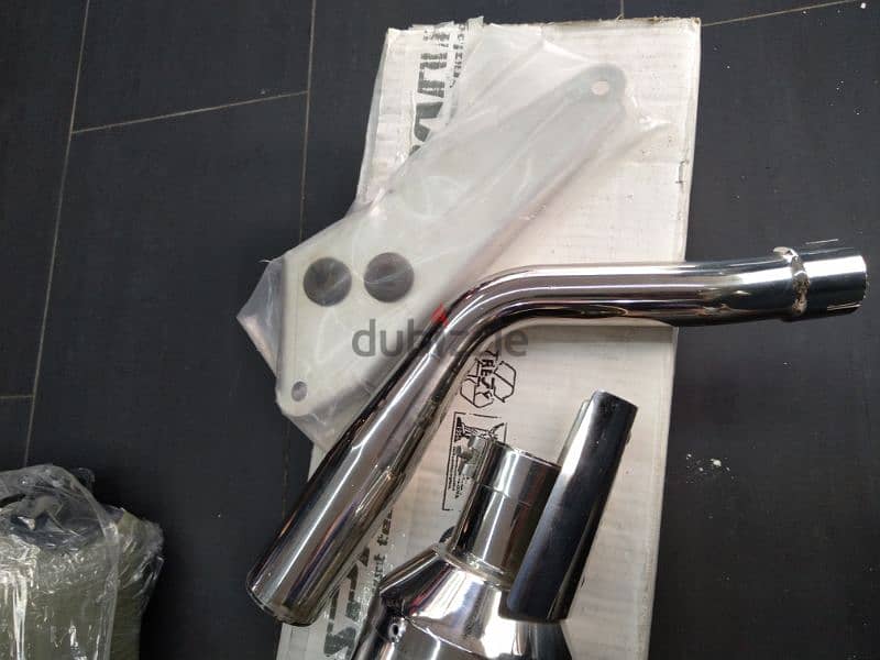 vespa gts / gtv Spark exhaust technology carbon and stainless 10