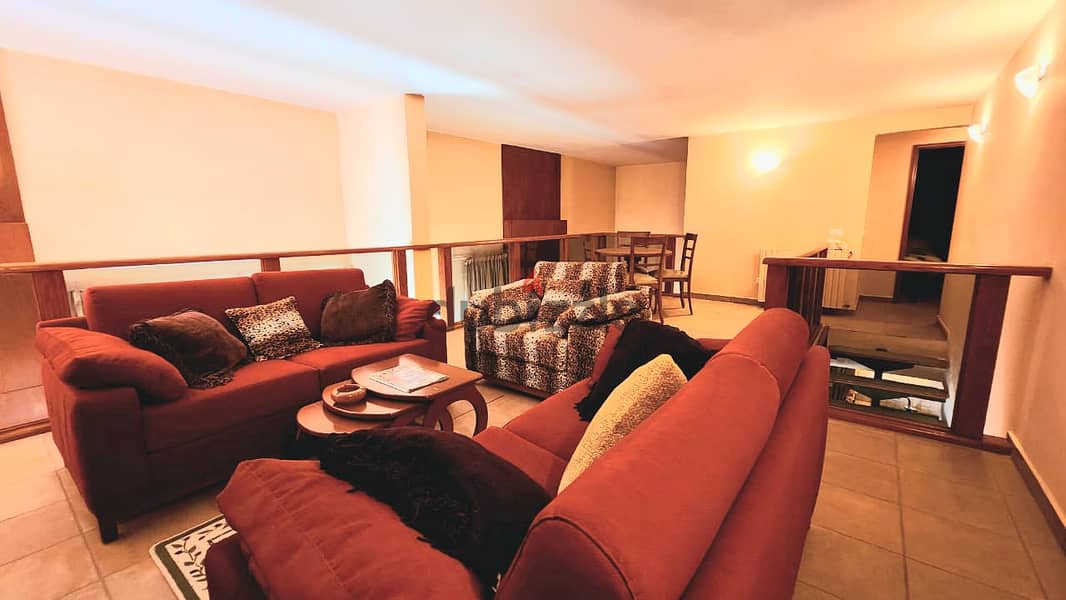 Chalet for sale in Ouyoun El Siman/ Terrace/ View/ Furnished 9