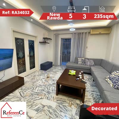 Prime location in new rawda شقة للبيع في نيو روضة