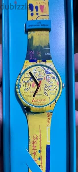 special edition new original Swatch Basquiat Hollywood Africans watch 6