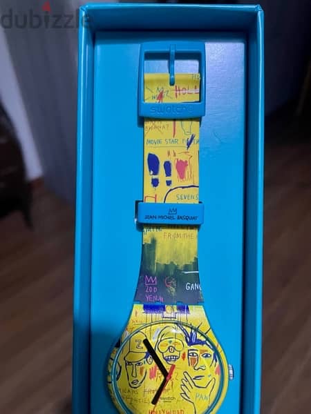 special edition new original Swatch Basquiat Hollywood Africans watch 9