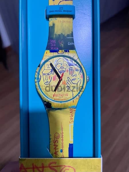 special edition new original Swatch Basquiat Hollywood Africans watch 10