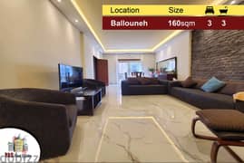 Ballouneh 160m2 | Newly Renovated | Luxury | Prime Location | 0
