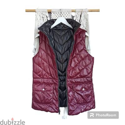 Double Faced Puffer Vest